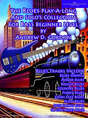 cover image of Blues Play a Long and Solo's Collection For Bass Beginner's Series